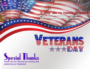 Veterans Day Greetings 2021